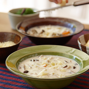 きのこのクリームスープ きのこのクリームスープ