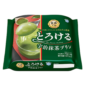 食感工房とろける宇治抹茶プリン