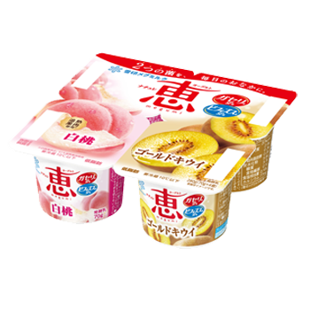 ナチュレ 恵 megumi 白桃＋ゴールドキウイ