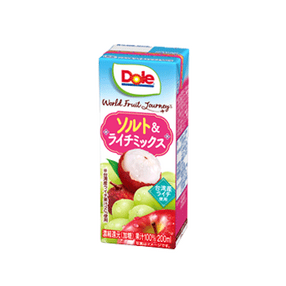 Dole®  World Fruit Journey ソルト＆ライチミックス100％