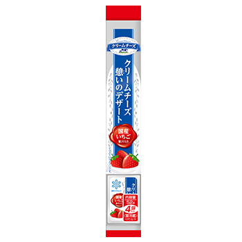 クリームチーズ憩いのデザート 国産いちご果汁入り